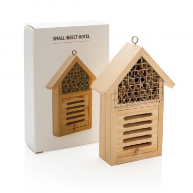 Logo trade promotional merchandise picture of: Small insect hotel