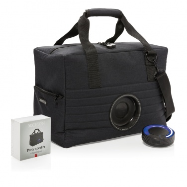 Logo trade promotional giveaways image of: Party speaker cooler bag