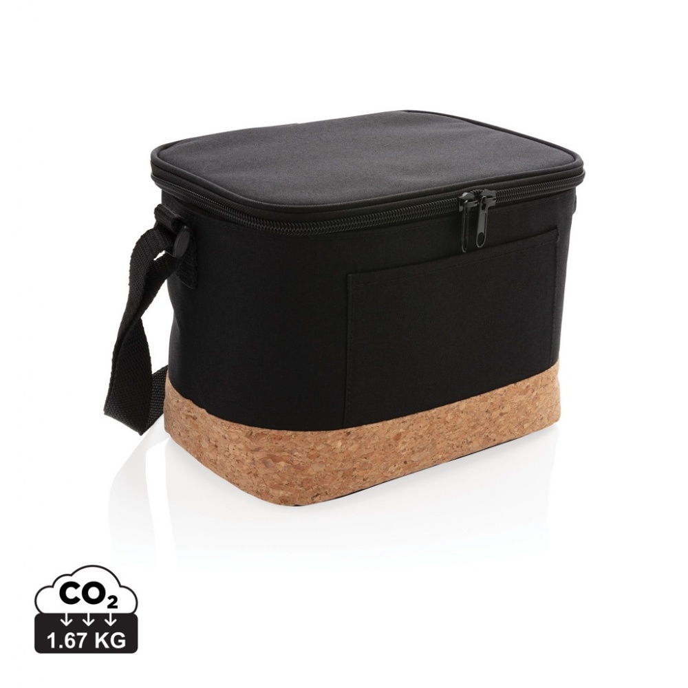 Logo trade promotional products picture of: Two tone cooler bag with cork detail