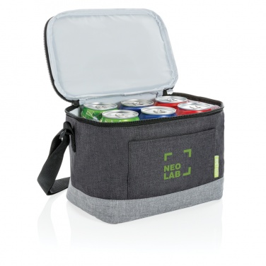 Logo trade corporate gifts image of: Duo colour RPET cooler bag