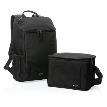 Logo trade promotional giveaway photo of: Swiss Peak AWARE™ 1200D deluxe 8 can cooler bag