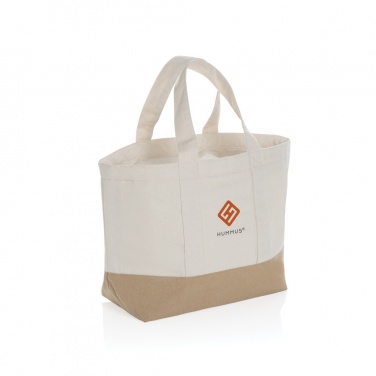 Logo trade advertising products image of: Impact Aware™ 285 gsm rcanvas cooler bag undyed