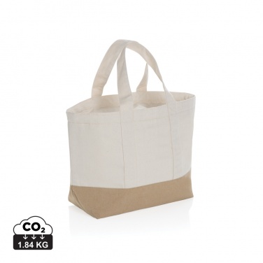 Logotrade promotional gift picture of: Impact Aware™ 285 gsm rcanvas cooler bag undyed