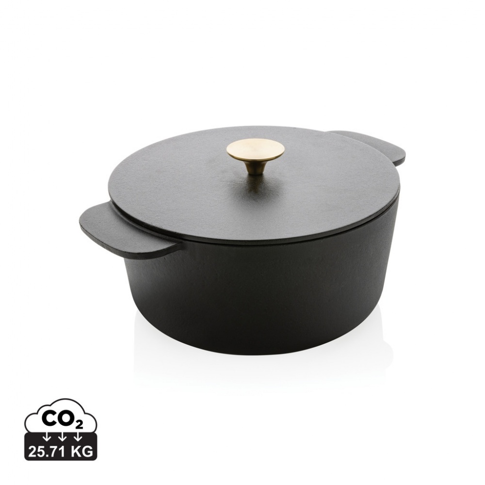 Logo trade promotional items image of: Ukiyo cast iron pan large