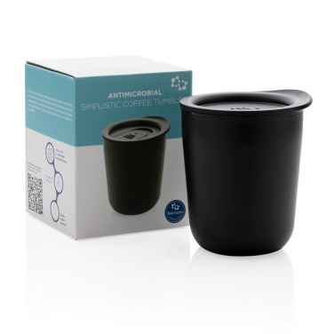 Logo trade promotional giveaway photo of: Simplistic antimicrobial coffee tumbler