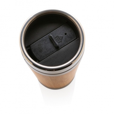 Logo trade promotional items image of: Bamboo tumbler