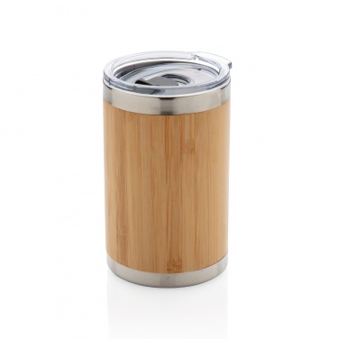 Logotrade advertising product image of: Bamboo coffee to go tumbler