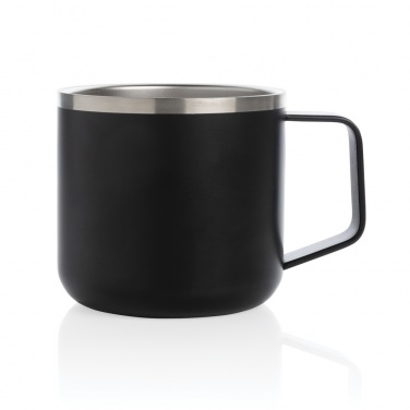 Logo trade corporate gifts image of: Stainless steel camp mug