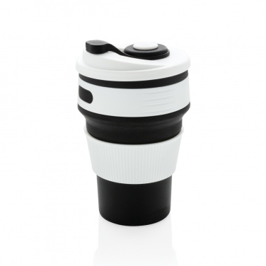 Logo trade promotional products image of: Foldable silicone cup