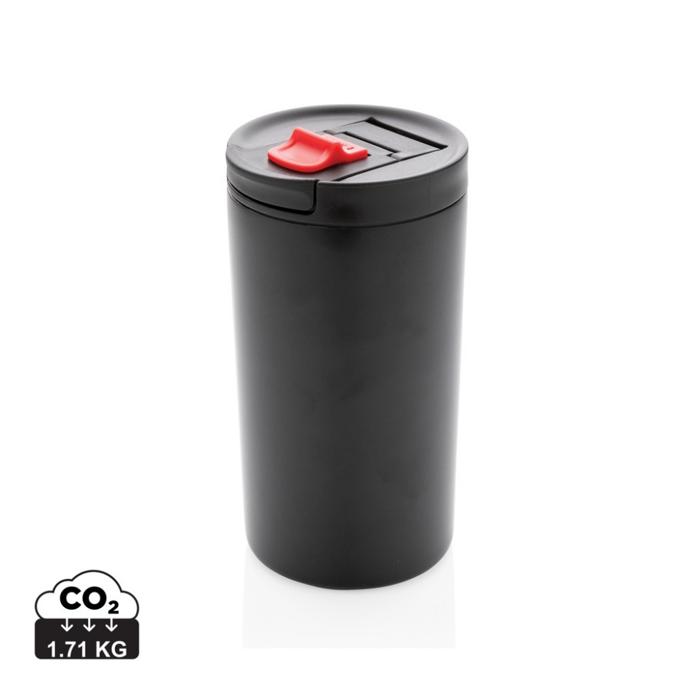 Logo trade promotional giveaways image of: Double wall vacuum leakproof lock mug 300ml