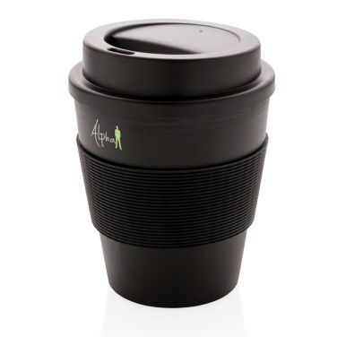 Logo trade advertising products image of: Reusable Coffee cup with screw lid 350ml