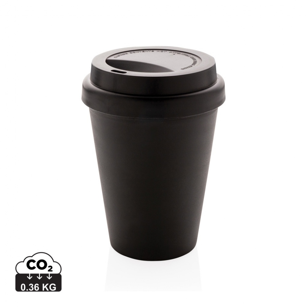 Logo trade promotional merchandise picture of: Reusable double wall coffee cup 300ml