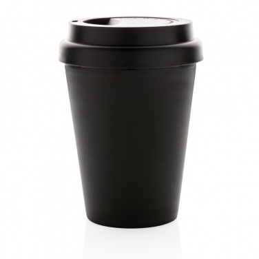 Logotrade promotional item image of: Reusable double wall coffee cup 300ml