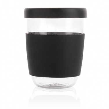 Logotrade advertising product image of: Ukiyo borosilicate glass with silicone lid and sleeve