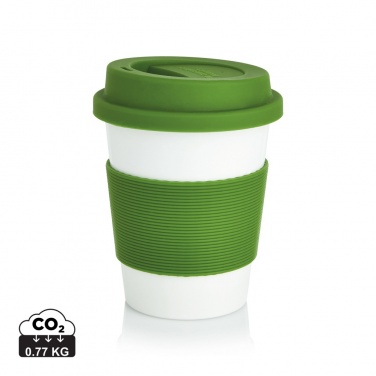 Logo trade business gifts image of: PLA coffee cup