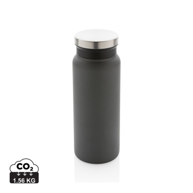 Logotrade promotional item image of: RCS Recycled stainless steel vacuum bottle 600ML