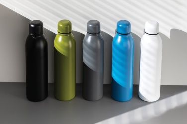 Logo trade promotional gifts picture of: RCS Recycled stainless steel vacuum bottle 500ML