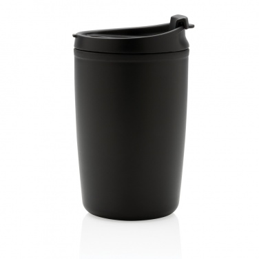 Logo trade corporate gifts image of: GRS Recycled PP tumbler with flip lid