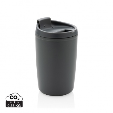 Logo trade advertising products image of: GRS Recycled PP tumbler with flip lid