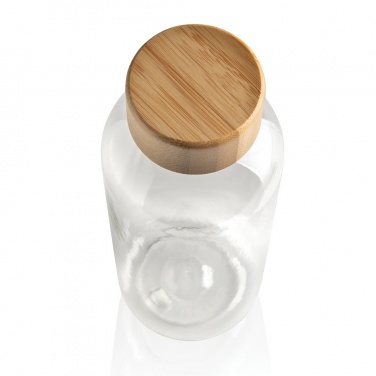 Logotrade business gift image of: RCS RPET bottle with bamboo lid