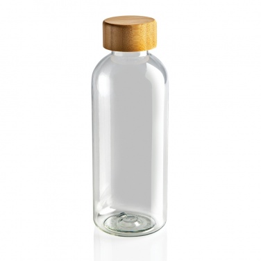 Logotrade promotional gift picture of: RCS RPET bottle with bamboo lid