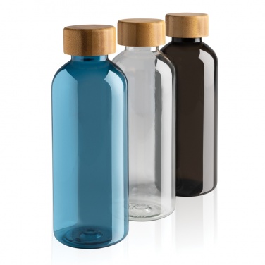 Logo trade promotional products picture of: RCS RPET bottle with bamboo lid