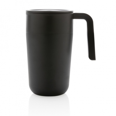 Logotrade promotional giveaways photo of: GRS Recycled PP and SS mug with handle