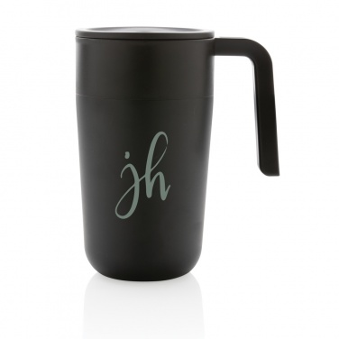 Logo trade promotional product photo of: GRS Recycled PP and SS mug with handle