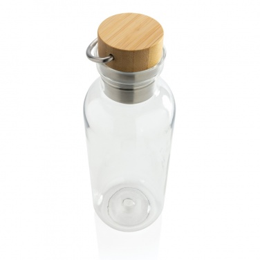 Logotrade advertising product image of: RCS RPET bottle with bamboo lid and handle