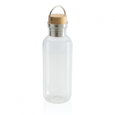 Logotrade business gifts photo of: RCS RPET bottle with bamboo lid and handle