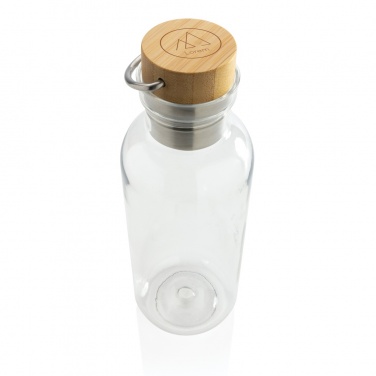 Logotrade promotional gift picture of: RCS RPET bottle with bamboo lid and handle