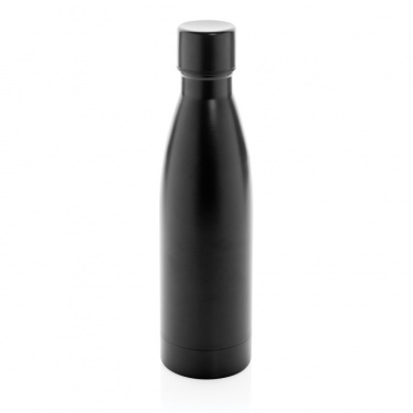 Logo trade corporate gifts image of: RCS Recycled stainless steel solid vacuum bottle