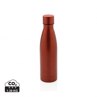 Logotrade promotional product image of: RCS Recycled stainless steel solid vacuum bottle