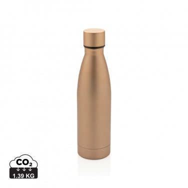 Logo trade advertising products image of: RCS Recycled stainless steel solid vacuum bottle