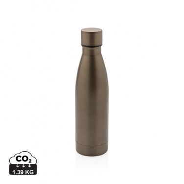 Logotrade advertising product image of: RCS Recycled stainless steel solid vacuum bottle