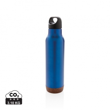 Logo trade promotional giveaways image of: Cork leakproof vacuum flask