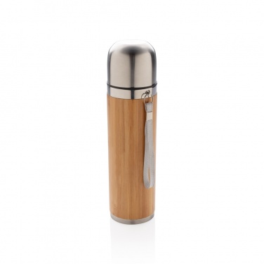 Logotrade promotional items photo of: Bamboo vacuum travel flask