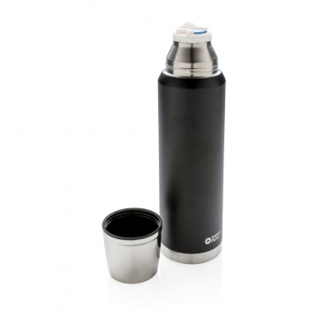 Logo trade corporate gift photo of: Swiss Peak Elite 1L copper vacuum flask