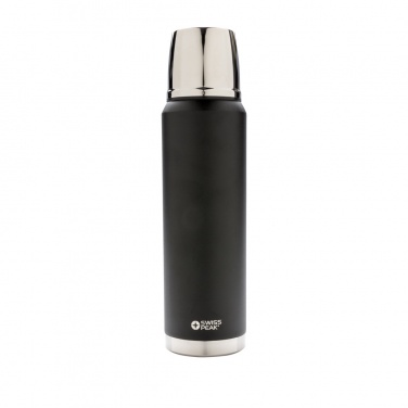 Logo trade promotional merchandise picture of: Swiss Peak Elite 1L copper vacuum flask