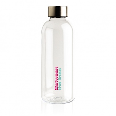 Logotrade promotional gift picture of: Leakproof water bottle with metallic lid