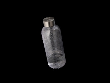 Logo trade promotional items picture of: Leakproof water bottle with metallic lid