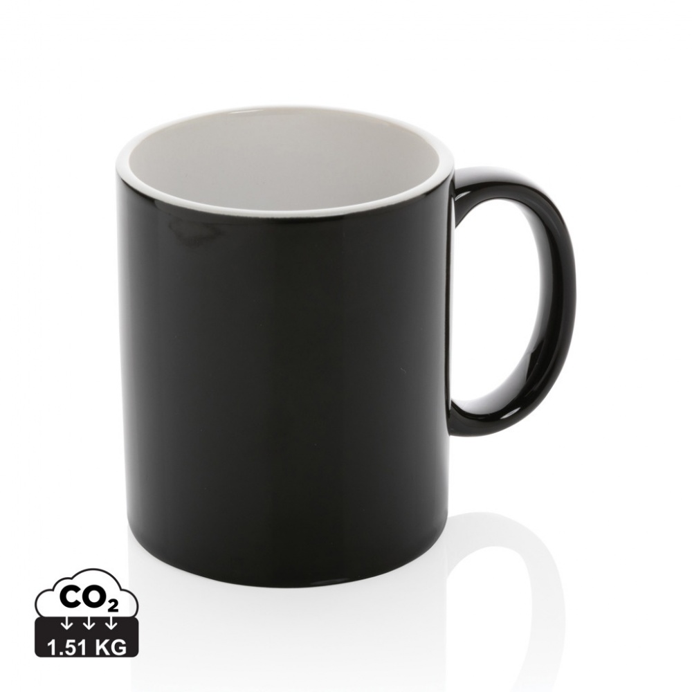 Logo trade promotional gifts picture of: Ceramic classic mug 350ml