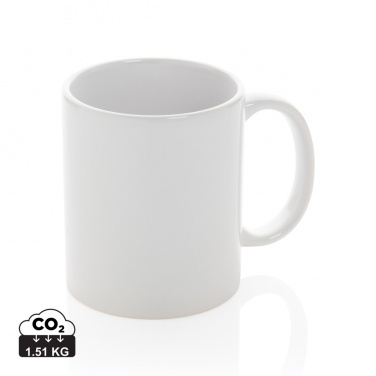 Logo trade promotional giveaways image of: Ceramic classic mug 350ml