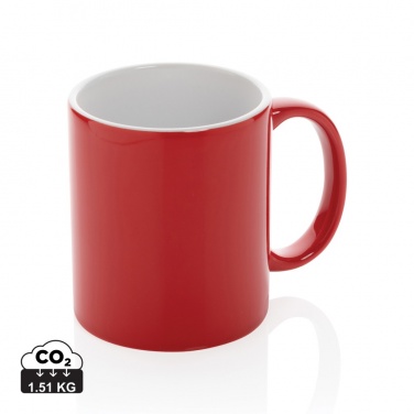 Logo trade promotional giveaways picture of: Ceramic classic mug 350ml