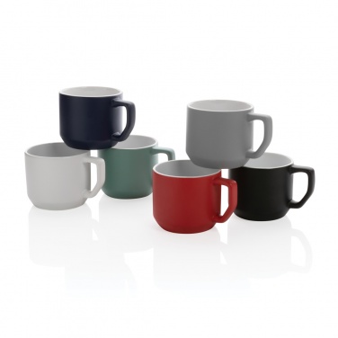 Logo trade promotional gift photo of: Ceramic modern mug 350ml