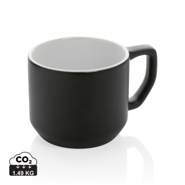 Logo trade corporate gifts picture of: Ceramic modern mug 350ml