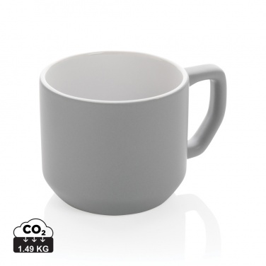 Logo trade business gift photo of: Ceramic modern mug 350ml