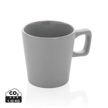 Logotrade promotional gift picture of: Ceramic modern coffee mug 300ml