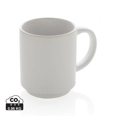 Logo trade advertising products picture of: Ceramic stackable mug 180ml