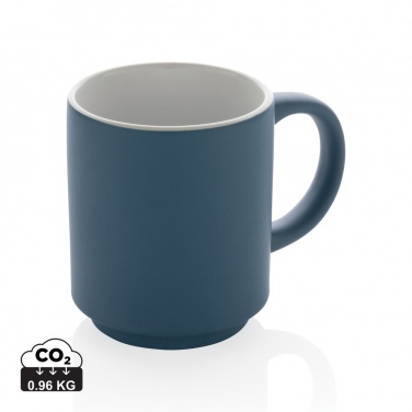 Logo trade promotional merchandise image of: Ceramic stackable mug 180ml